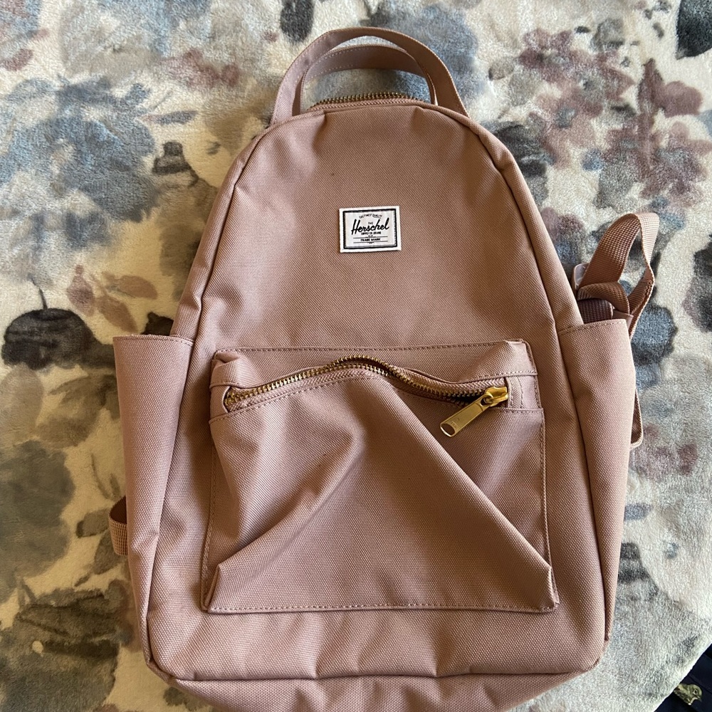 Herschel mauve pink backpack small